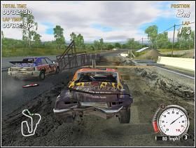 Po ciężkich bojach na szutrowych trasach wracamy na asfalt - Bronze Class (3) | Trasy | FlatOut - FlatOut - poradnik do gry