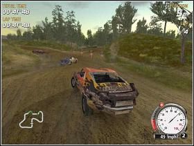 Wracamy na (zapewne już przez wielu zapomniany) żwir - Gold Class (4) | Trasy | FlatOut - FlatOut - poradnik do gry