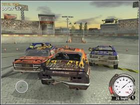 Pierwsza z aren walk a zarazem moja ulubiona konkurencja - Bonusowe (1) | Trasy | FlatOut - FlatOut - poradnik do gry