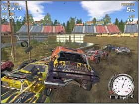 Chyba najbardziej szalona z konkurencji - Bonusowe (3) | Trasy | FlatOut - FlatOut - poradnik do gry