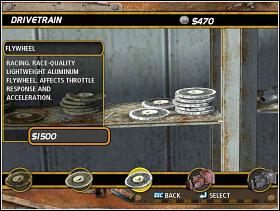 Flywheel 3 (koło zamachowe) - DriveTrain | Tuning | FlatOut - FlatOut - poradnik do gry