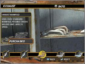 Exhaust Manifold 1 (kolektor wydechowy) - Wydech | Tuning | FlatOut - FlatOut - poradnik do gry