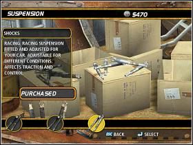 Shocks 3 (amortyzatory) - Zawieszenie | Tuning | FlatOut - FlatOut - poradnik do gry