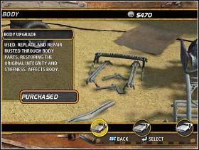 Body Upgrade 1 - Karoseria | Tuning | FlatOut - FlatOut - poradnik do gry