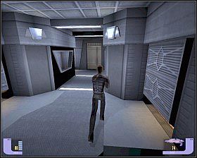 Znajduje się ona w korytarzu z działkiem fazerowym i strażnikiem - - HassTerral Research Center | WORF | Star Trek Deep Space Nine The Fallen - Star Trek Deep Space Nine: The Fallen - poradnik do gry