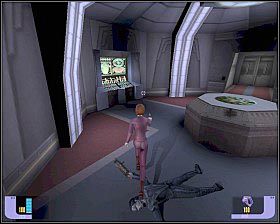 Uważaj na działko z drugiej strony, strzel w beczki a unikniesz obrażeń [1] - - DS9 Betrayal | KIRA | Star Trek Deep Space Nine The Fallen - Star Trek Deep Space Nine: The Fallen - poradnik do gry