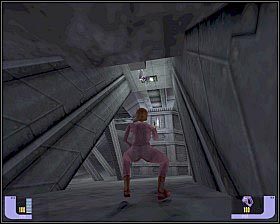 Wejdź po drabinie po prawej i zeskocz na rurę - - Arduria | KIRA | Star Trek Deep Space Nine The Fallen - Star Trek Deep Space Nine: The Fallen - poradnik do gry