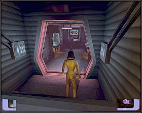 Teraz zejdź na dół i przejdź przez kolejne drzwi do sekcji obok - - HassTerral Base | KIRA | Star Trek Deep Space Nine The Fallen - Star Trek Deep Space Nine: The Fallen - poradnik do gry