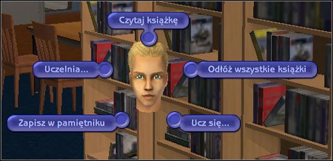 Jeżeli jednak nie zadbamy odpowiednio o dobre oceny naszego studenta, to cóż - Postępy w nauce | The Sims 2 Na studiach - The Sims 2: Na Studiach - poradnik do gry