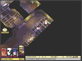 Załatw pojedynczego wartownika znajdującego się przy fioletowych zabezpieczeniach - [18] Enter Entropy cz.2 | Freedom Force vs the 3rd Reich - Freedom Force vs the 3rd Reich - poradnik do gry