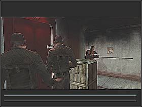 Proponowana przeze mnie taktyka zakłada wychylenie się zza rogu a następnie oddanie POJEDYNCZEGO strzału w stronę beczki, za którą chowa się jeden z wrogów - Find the emergency radio code (2) | Statek | Cold Fear - Cold Fear - poradnik do gry