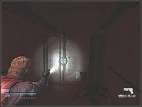 Zauważ, iż uruchomią się zraszacze wody - Find the emergency radio code (2) | Statek | Cold Fear - Cold Fear - poradnik do gry