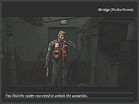 1 - Find the autopilot unlocking code (1) | Statek | Cold Fear - Cold Fear - poradnik do gry