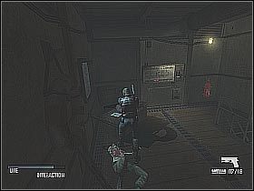 Podejdź do ukazanej na pierwszym screenie konsoli i wciśnij przycisk - Find the autopilot unlocking code (2) | Statek | Cold Fear - Cold Fear - poradnik do gry