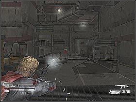 Po zbliżeniu się do górnej części hali załączy się krótka scenka przerywnikowa - Find Anischenko (8) | Platforma | Cold Fear - Cold Fear - poradnik do gry