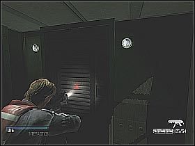 Ponownie znajdziesz się w ogromnej windzie - Find Kamskys laptop (1) | Platforma | Cold Fear - Cold Fear - poradnik do gry