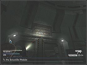 Zejdź po schodach i skręć w lewo - Get the C4 and place the charges in the right order (2) | Platforma | Cold Fear - Cold Fear - poradnik do gry