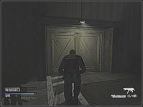 Przygotuj pistolet i załatw widoczne w oddali pasożyty - Get the C4 and place the charges in the right order (3) | Platforma | Cold Fear - Cold Fear - poradnik do gry