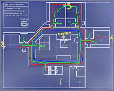 6 piętro - Hotel Old Granite - Akcja | Misja 12 w SWAT 4 - SWAT 4 - poradnik do gry