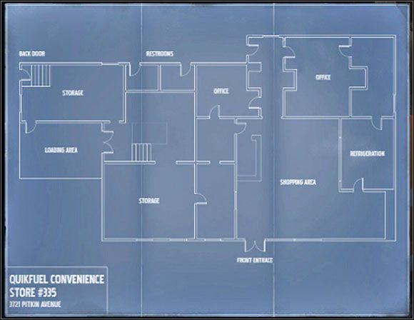 1 - Sklep Qwik Fuel - Sytuacja | Misja 3 w SWAT 4 - SWAT 4 - poradnik do gry
