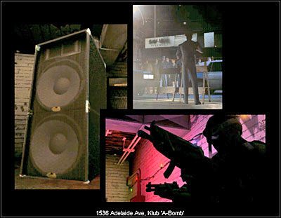 W nocnym klubie A-Bomb ma miejsce strzelanina między dwoma grupami młodych ludzi - latynosów i białych - Klub nocny A-Bomb - Sytuacja | Misja 4 w SWAT 4 - SWAT 4 - poradnik do gry