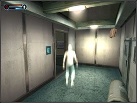 Znajdujemy tu komputer, a poza nim kartę umożliwiającą nam wstęp do kluczowego w tym etapie miejsca (tj - [Solucja] Etap 3 cd. | Second Sight - Second Sight - poradnik do gry