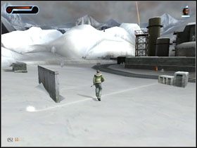 Przebiegamy przez jaskinię, załatwiając dwóch wrogów, po czym znów trafiamy pod gołe niebo - [Solucja] Etap 4 | Second Sight - Second Sight - poradnik do gry