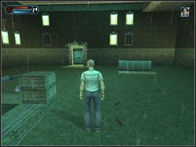 Wkrótce trafiamy ponownie pod gołe niebo, gdzie czeka na nas spora grupa strażników - [Solucja] Etap 7 cd. | Second Sight - Second Sight - poradnik do gry