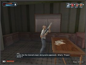 Dowiadujemy się, gdzie ukrywa się pułkownik Starke - [Solucja] Etap 10 | Second Sight - Second Sight - poradnik do gry