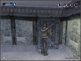 Kiedy Franklin znajdzie miejsce dla siebie, my wychodzimy drzwiami po lewej na zewnątrz i zdajemy raport Starkowi - [Solucja] Etap 11 cd. | Second Sight - Second Sight - poradnik do gry