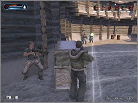 Przypominamy sobie o korytarzu, który widzieliśmy za laserami, i mówimy o nim Starkowi - [Solucja] Etap 11 cd. | Second Sight - Second Sight - poradnik do gry