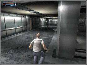 Skręcamy w prawo od wejścia do budynku - [Solucja] Etap 13 | Second Sight - Second Sight - poradnik do gry