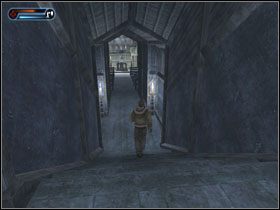 Po skończonej walce robimy użytek ze znalezionego wcześniej klucza i wchodzimy do kościoła - [Solucja] Etap 14 cd. | Second Sight - Second Sight - poradnik do gry