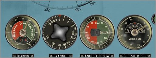Zastosowałem torpedę elektryczną, aby nie zostawiała śladu za sobą a co za tym idzie nie dawała statkowi czasu na unik - Wprowadzanie danych do TDC | Atak i obrona w Silent Hunter 3 - Silent Hunter III - poradnik do gry