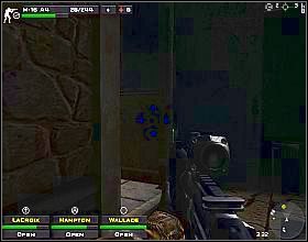 Wejdź do pomieszczenia z lewej, zwołaj oddział i wyrusz przed siebie - Misja 1 | Close Combat First to Fight - Close Combat: First to Fight - poradnik do gry