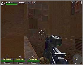 Rusz przed siebie, wkrótce trafisz na schody, którymi zejdź na dół - Misja 6 | Close Combat First to Fight - Close Combat: First to Fight - poradnik do gry