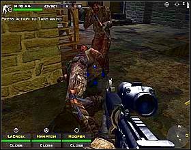 Rusz przed siebie i po zejściu ze schodów, skręć w prawo - Misja 12 | Close Combat First to Fight - Close Combat: First to Fight - poradnik do gry