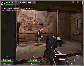 Oczyść pobliskie korytarze i wyjdź na zewnątrz przez drzwi z lewej - Misja 18 | Close Combat First to Fight - Close Combat: First to Fight - poradnik do gry