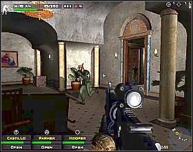 Wróć do magazynu i udaj się na drugą metalową kratę, która zaprowadzi cię do następnych drzwi - Misja 19 | Close Combat First to Fight - Close Combat: First to Fight - poradnik do gry