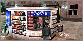 Widział dwóch młodych mężczyzn wieszających reklamę Alien Attack Club na ścianie budynku - 30 września 2044 cz.2 | The Moment of Silence - The Moment of Silence - poradnik do gry