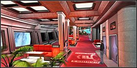 Przywitała mnie hostessa Linda, która absolutnie nie grzeszyła inteligencją, ale za to jakie miała ciało - 3 października 2044 cz.1 | The Moment of Silence - The Moment of Silence - poradnik do gry