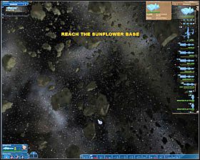 Po chwili na liście kontaktów pojawi się Baza Sunflower - Misja 1 - Arrival to Jupiter | Kampania 1 | Nexus The Jupiter Incident - Nexus: The Jupiter Incident - poradnik do gry