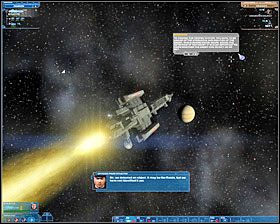 Obieramy kurs klikając prawym przyciskiem na NavPoint - Misja 2 - The Ronin | Kampania 1 | Nexus The Jupiter Incident - Nexus: The Jupiter Incident - poradnik do gry