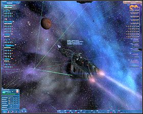 Połączenie myśliwców z flak cannon powinno zadać bardzo poważne straty nieprzyjacielowi i umożliwić nam w miarę bezbolesne dotarcie w zasięg ognia Siege Laser - Misja 19 - Locust Queen | Kampania 4 | Nexus The Jupiter Incident - Nexus: The Jupiter Incident - poradnik do gry