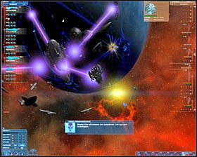 Wcześniej jednak musimy pomóc naszym sojusznikom - Misja 22 - The Fall of Vardrags | Kampania 5 | Nexus The Jupiter Incident - Nexus: The Jupiter Incident - poradnik do gry