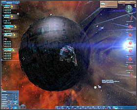 Po przeskanowaniu obu obiektów możemy aktywować IP drive całej floty - Misja 22 - The Fall of Vardrags | Kampania 5 | Nexus The Jupiter Incident - Nexus: The Jupiter Incident - poradnik do gry