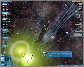 Walimy do wroga - zaczynając od największych z jego jednostek - koncentrując ogień wszystkich naszych statków - Misja 25 - The Fight for Earth | Kampania 6 | Nexus The Jupiter Incident - Nexus: The Jupiter Incident - poradnik do gry