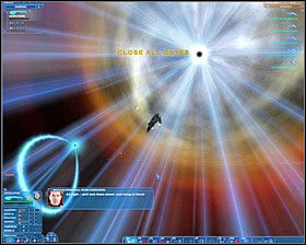 Bramy blokujemy za pomocą skanera - wydając polecenie skanuj (recon) i chwilę czekając - Misja 26 - The Nexus | Kampania 6 | Nexus The Jupiter Incident - Nexus: The Jupiter Incident - poradnik do gry