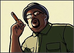 MELVIN BIG SMOKE HARRIS - GTA San Andreas: CJ, Sweet, Ryder, Big Smoke, Frank - Bohaterowie - GTA San Andreas - poradnik do gry