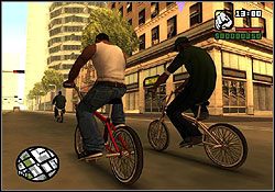 W chwilę później, jakby na potwierdzenie słów Sweeta, zostajecie ostrzelani przez auto gangsterów z Ballas - GTA San Andreas: Sweet (S) - Los Santos, solucja, opis przejścia - GTA San Andreas - poradnik do gry